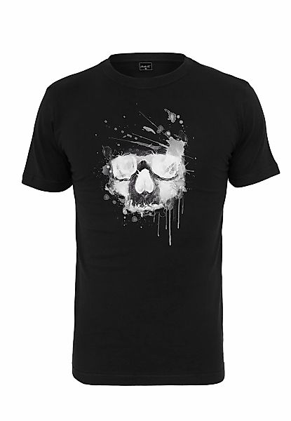 MisterTee T-Shirt "MisterTee Herren Waterpaint Skull Tee" 1 Stk. tlg. günstig online kaufen
