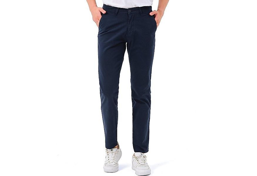 D'MARO Chinohose 308 Slim Fit Herren Chinohose ORGANIC COTTON günstig online kaufen