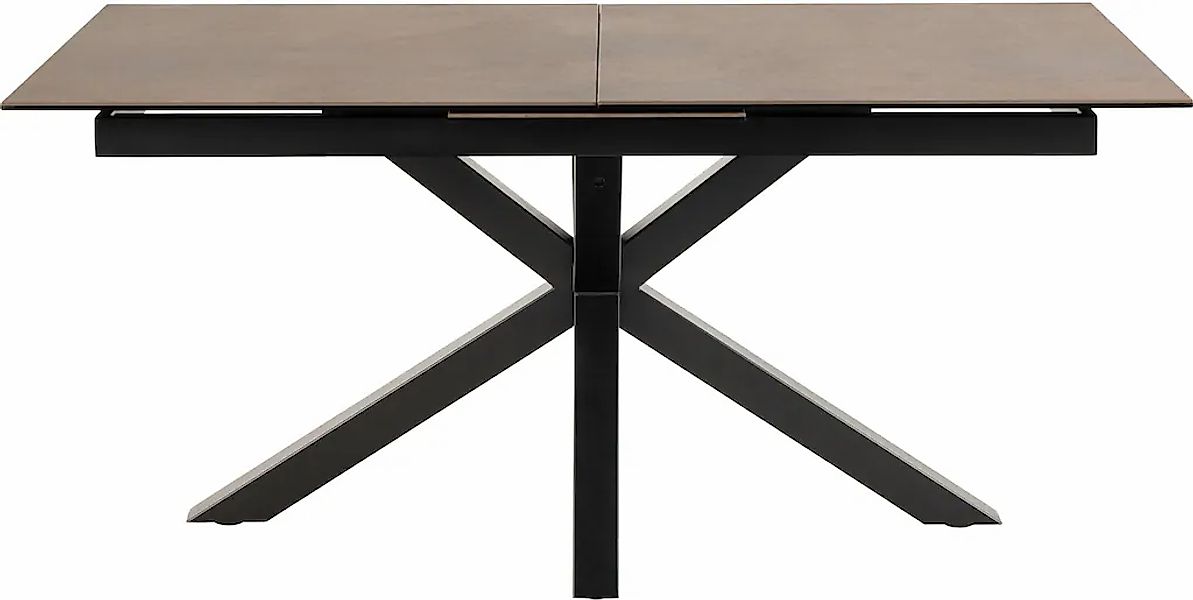 ACTONA GROUP Esstisch "Heaven, Rechteckig Tischplatte aus rauer Keramik, Kr günstig online kaufen