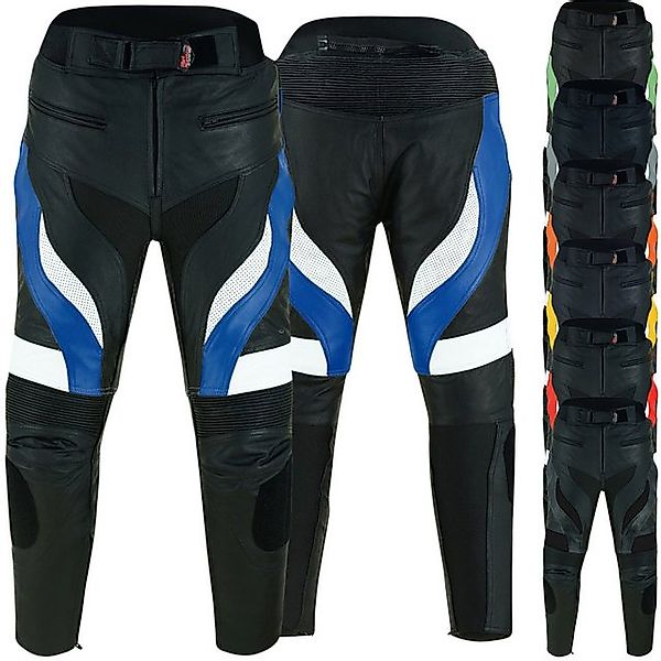 German Wear Motorradhose GW409T (mit 4 Protektoren) Motorradhose Biker Lede günstig online kaufen