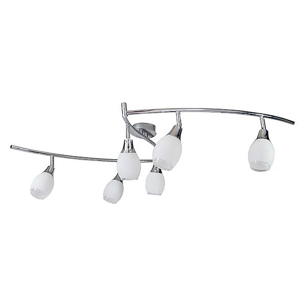 Näve LED-Wand- und Deckenschiene Rom 6-flammig günstig online kaufen
