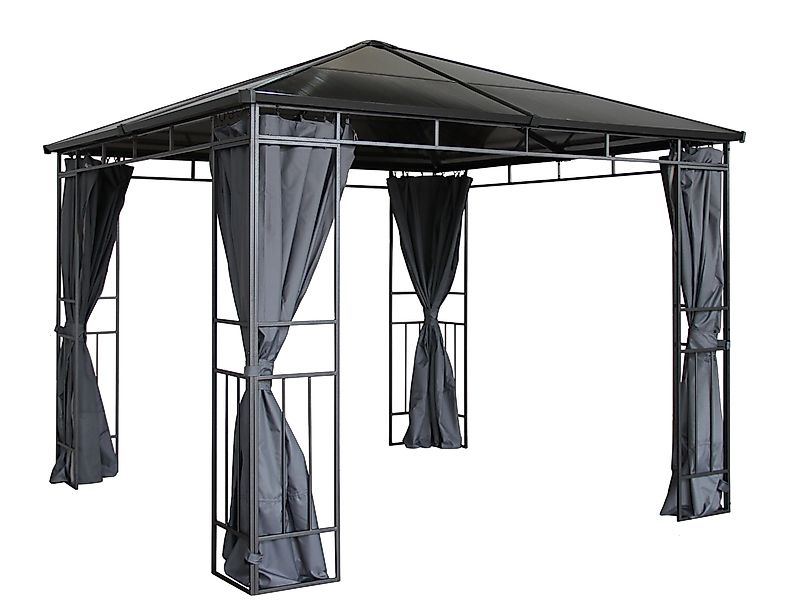 Grasekamp Pavillon Hardtop Pavillon Limone 3x3m günstig online kaufen