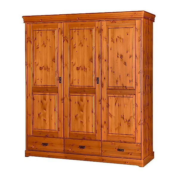 Xlmoebel Kleiderschrank Schlafzimmer-Kleiderschrank aus Holz im modernen St günstig online kaufen