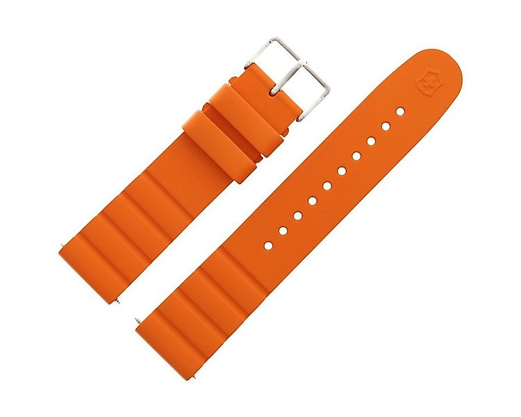 Victorinox Uhrenarmband 21mm Kunststoff Orange 005429.1 günstig online kaufen