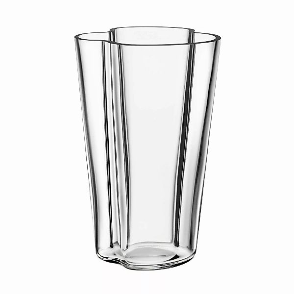 iittala - Alvar Aalto Vase 220mm - transparent/LxBxH 14x11,2x22cm/Handwäsch günstig online kaufen