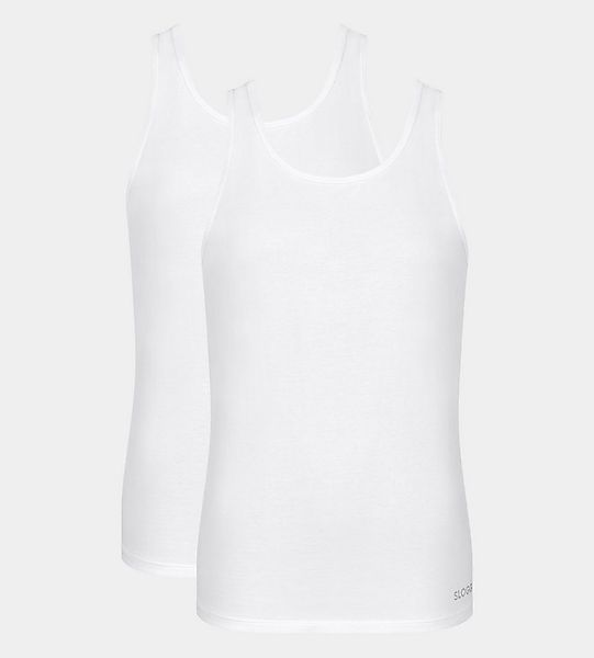 sloggi Tanktop men GO ABC 2.0 (2er Pack) Rundhalsausschnitt, ärmellos, Regu günstig online kaufen