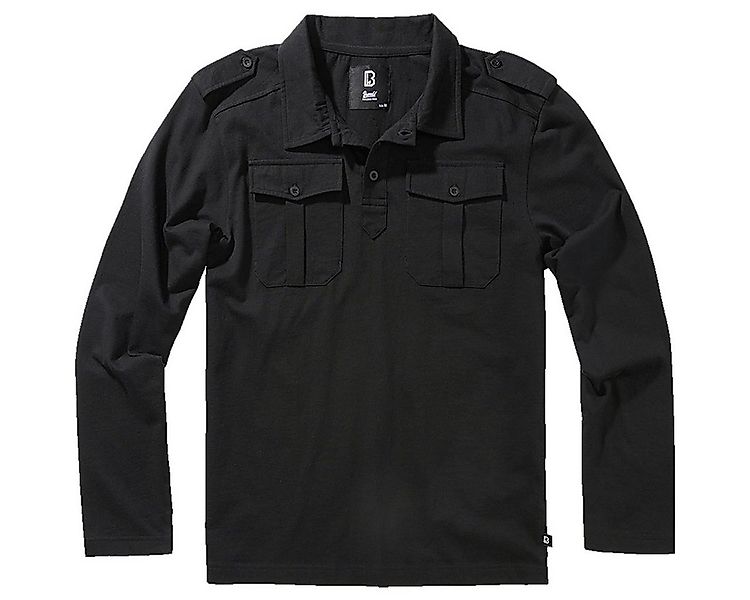 Brandit Langarmshirt Brandit Jersey Poloshirt Willis Langarm günstig online kaufen