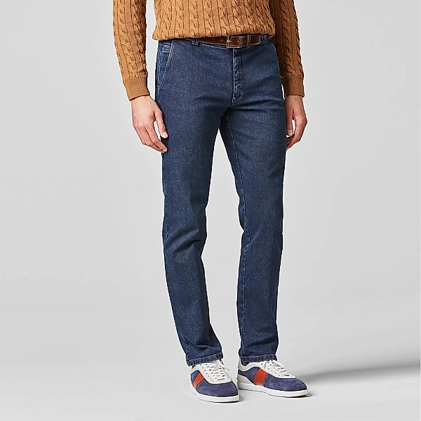 MEYER Chinos "Oslo 2-4535" Super-Stretch Denimchino günstig online kaufen