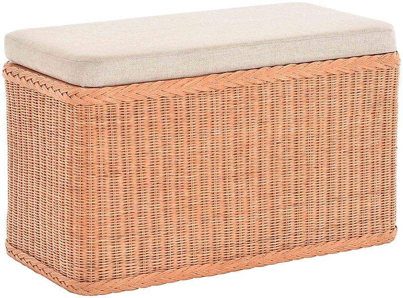 Krines Home Wäschetruhe Rechteckige Truhe Sitztruhe günstig online kaufen