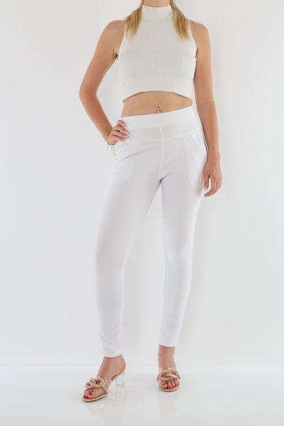 MIRROSI Stretch-Hose Damen Hosen High Waist günstig online kaufen