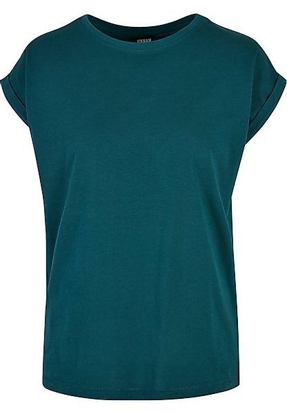 URBAN CLASSICS Kurzarmshirt Urban Classics Damen Ladies Extended Shoulder T günstig online kaufen