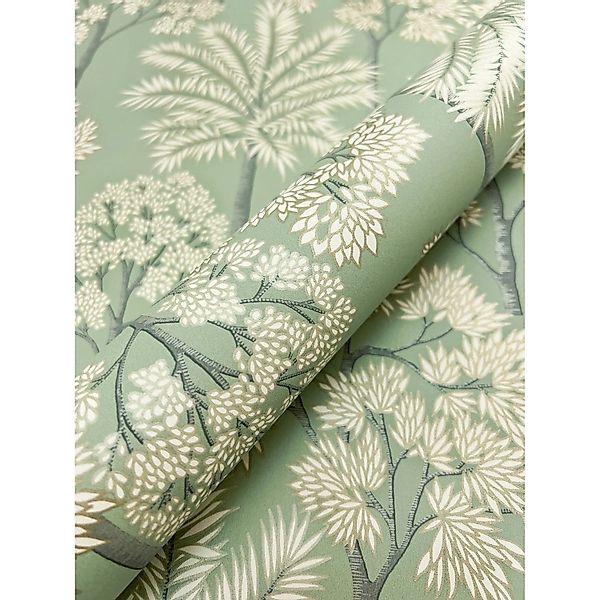 Newroom Vliestapete Lihan Mint Dschungel Modern günstig online kaufen