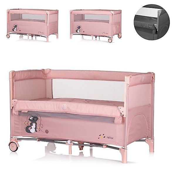Chipolino Baby-Reisebett Reisebett Relax 2 Ebenen, günstig online kaufen