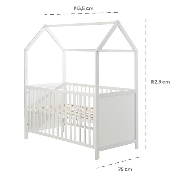roba® Babybett Hausbett 70 x 140 günstig online kaufen