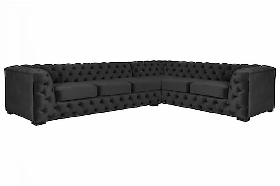 Home affaire Chesterfield-Sofa »KALINA L-Form«, hochwertig Chesterfield-Aus günstig online kaufen