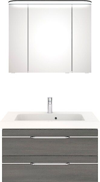 Saphir Badmöbel-Set »Balto Sprint 2-teilig, Mineralmarmor-Waschtisch mit LE günstig online kaufen