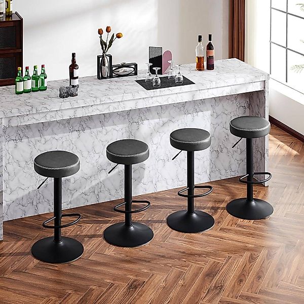 EUGAD Barhocker (4 St), drehbar, höhenverstellbar, günstig online kaufen