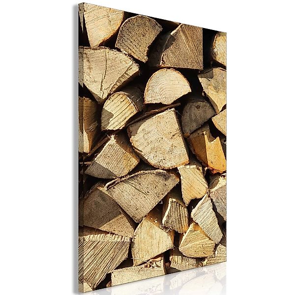 Wandbild - Beauty of Wood (1 Part) Vertical günstig online kaufen