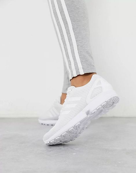 adidas Originals – ZX Flux – Sneaker in Weiß günstig online kaufen