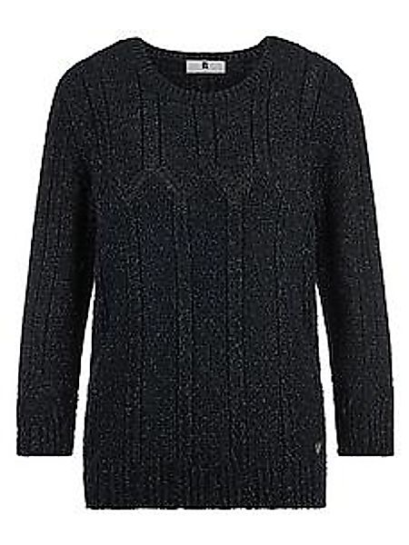 Rundhals-Pullover ­3/4-Arm Emilia Lay blau günstig online kaufen