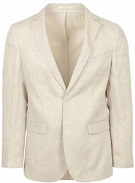 Suitable Blazer Leinen Herringbone Ecru - Größe 52 günstig online kaufen