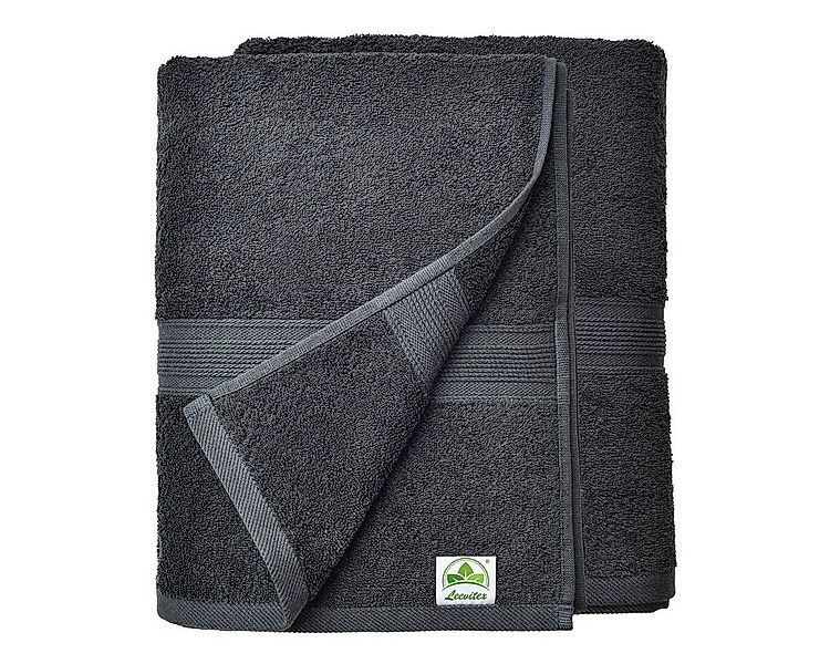 leevitex® Saunatuch Frottee XXL, (2-St), 80 x 200 cm, extra groß & saugfähi günstig online kaufen