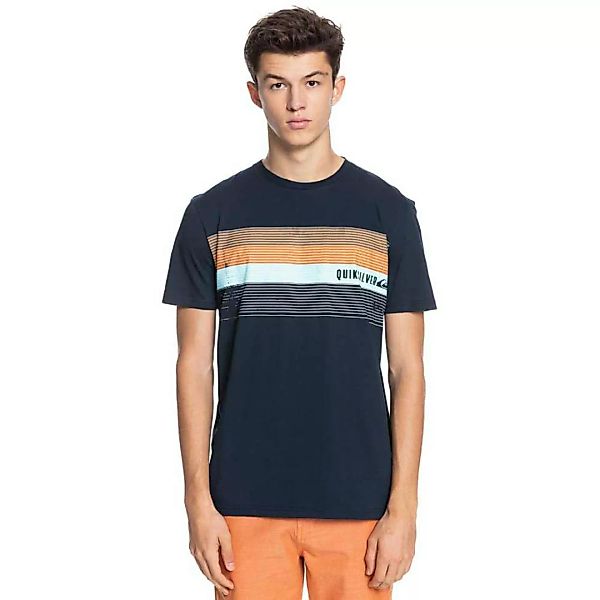 Quiksilver Edges Run Kurzarm T-shirt S Navy Blazer günstig online kaufen