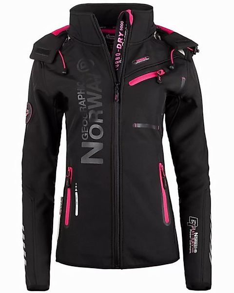 Geographical Norway Softshelljacke Damen Outdoor Jacke bareine black XL mit günstig online kaufen