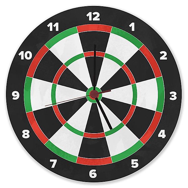 speecheese Wanduhr Dartscheibe Wanduhr aus Alu günstig online kaufen