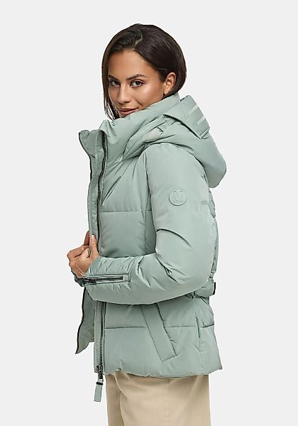 Marikoo Winterjacke "Aleynaa", mit extra hohem Kragen und elastischem Taill günstig online kaufen
