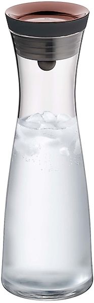 WMF Wasserkaraffe "Basic für Kalt- und Warmgetränke, Silikonrand, 1 l Fassu günstig online kaufen