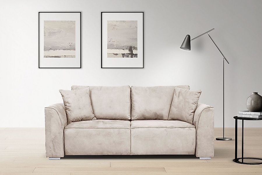 OTTO home 2-Sitzer "BEATRICE, erhältlich in trendigen Stoffoptionen, B/T/H: günstig online kaufen