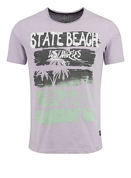 Key Largo T-Shirt Herren T-Shirt STATE BEACH Regular Fit (1-tlg) günstig online kaufen