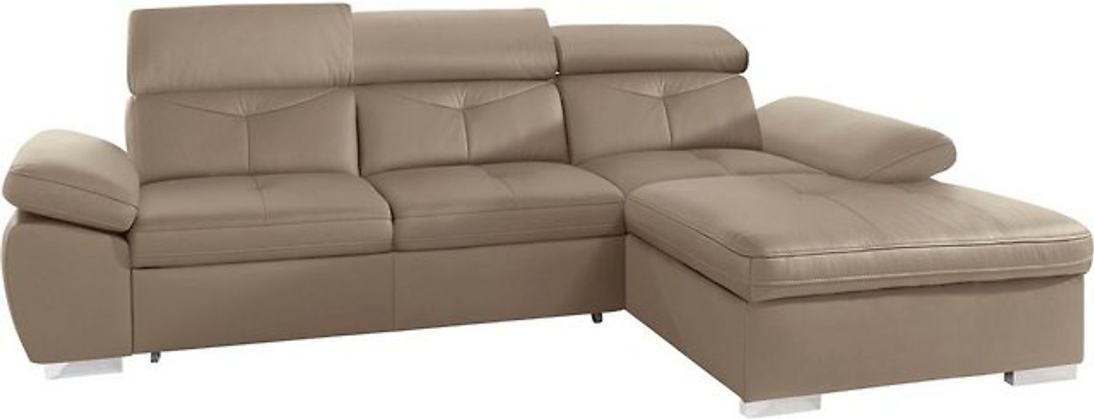 exxpo - sofa fashion Ecksofa "Spring, super bequem, mit Armteil- und Kopfte günstig online kaufen