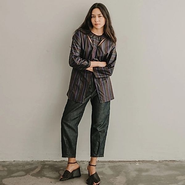 Mirakaya  Blusen Cut Peplum Blouse - Riscas günstig online kaufen