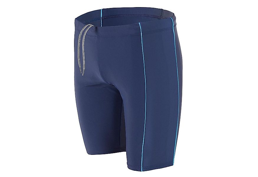 Aquarti Badehose Aquarti Herren Lange Badehose mit Kontrast-Paspel Jammer günstig online kaufen