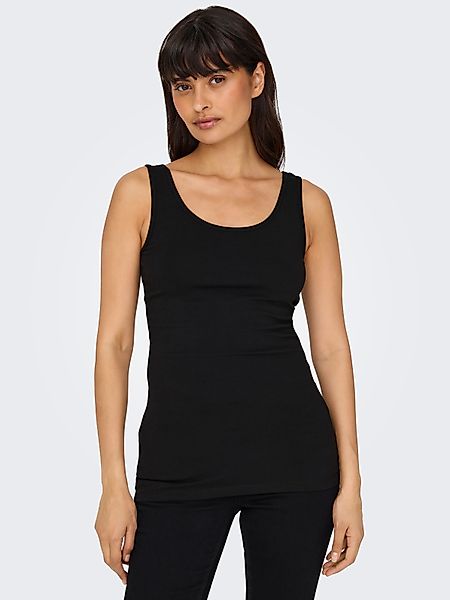 ONLY Tanktop "ONLLIVE – Tanktops im Doppelpack mit Stretchkomfort", (Set, 2 günstig online kaufen