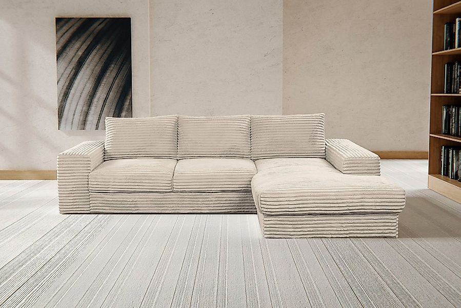 WERK2 Ecksofa Rozzana Design Ecksofa mit hohem Komfort, zeitlos & elegant, günstig online kaufen
