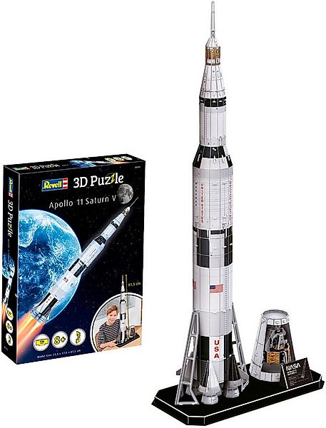 Revell® 3D-Puzzle Apollo 11 Saturn V, 136 Puzzleteile günstig online kaufen