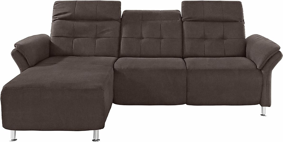 Places of Style Ecksofa »Manhattan L-Form«, 2 Sitze mit elektrischer Relaxf günstig online kaufen