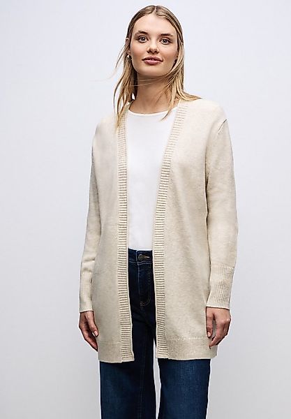 STREET ONE Strickjacke in Unifarbe günstig online kaufen