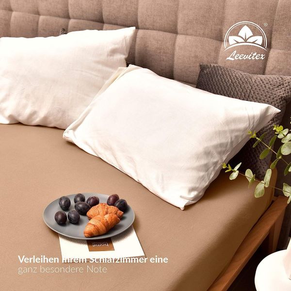 leevitex® Spannbettlaken Spannbettlaken Boxspringbett & Wasserbett günstig online kaufen