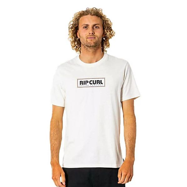 Rip Curl Big Mumma Icon Kurzärmeliges T-shirt XL Bone günstig online kaufen