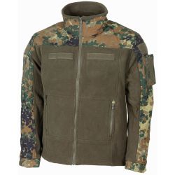 MFHHighDefence Fleecejacke Fleece-Jacke, Combat, flecktarn - günstig online kaufen