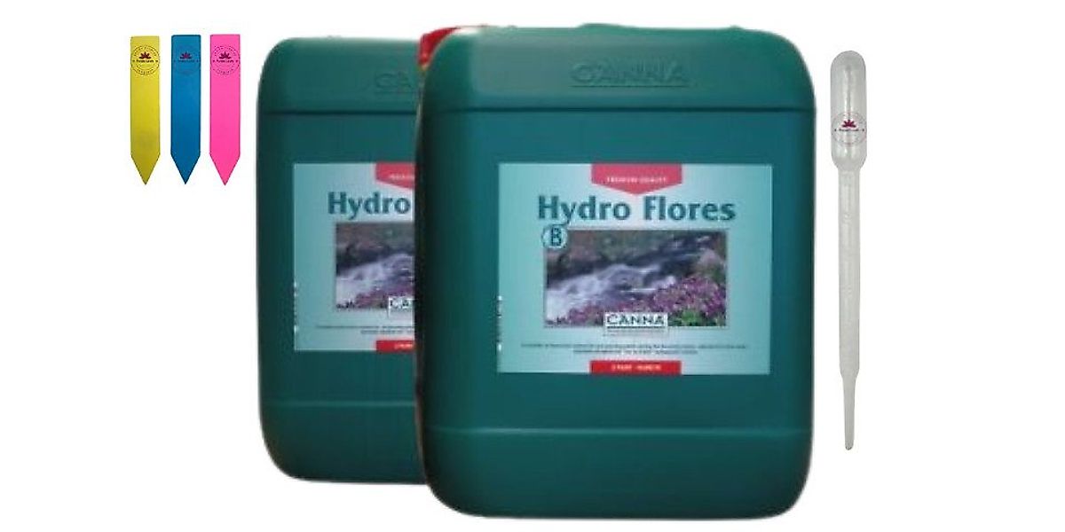 Canna Pflanzendünger Canna Hydro Flores A&B, günstig online kaufen