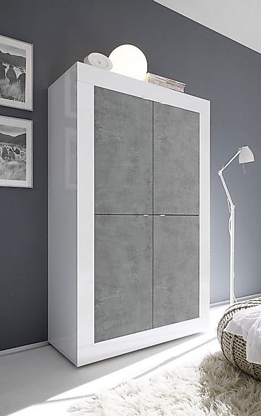 INOSIGN Highboard Basic Höhe 162 cm, Breite 102 cm, Kommode 4 Türen, Hochko günstig online kaufen