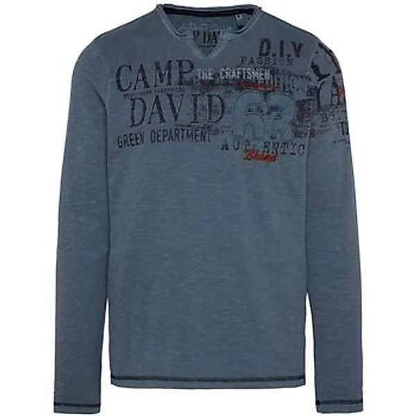 Camp David  Langarmshirt Longsleeve THE CRAFTSMEN Langarmshirt günstig online kaufen