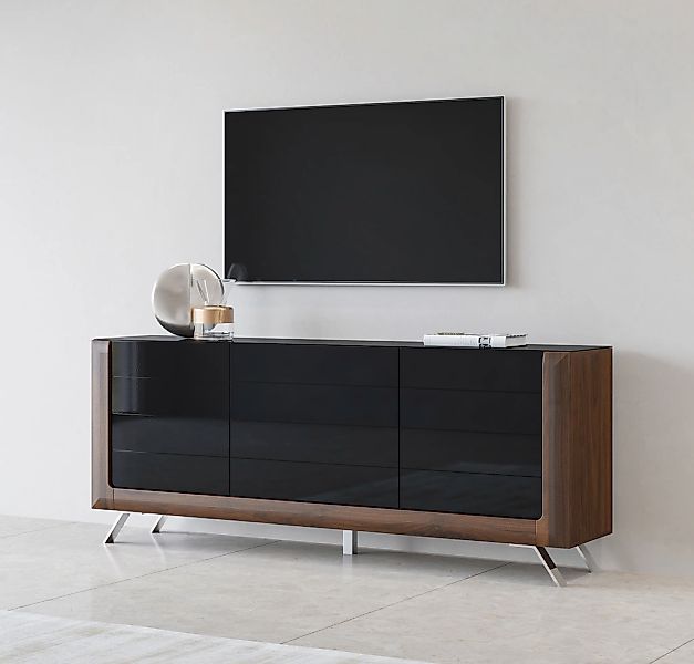 Home affaire Sideboard "Kasai" Breite 199 cm, mit 3 Türen günstig online kaufen