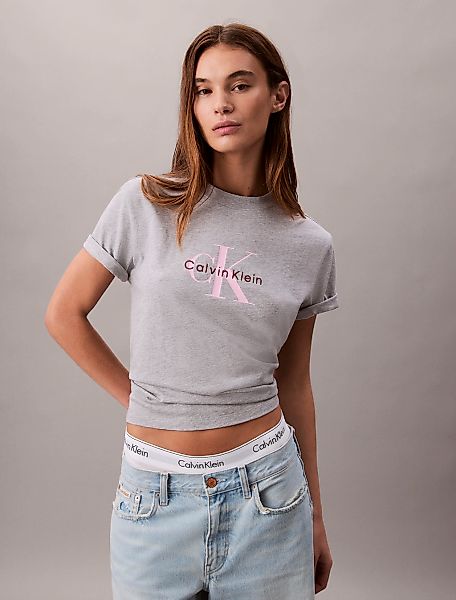 Calvin Klein Jeans T-Shirt "HERO SS CLASSIC MONOLOGO CNECK T" mit großem CK günstig online kaufen