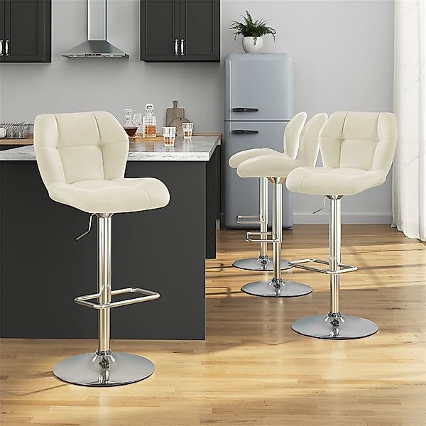 Yaheetech Barhocker (4 St), 1/2er-Set Barstühle günstig online kaufen